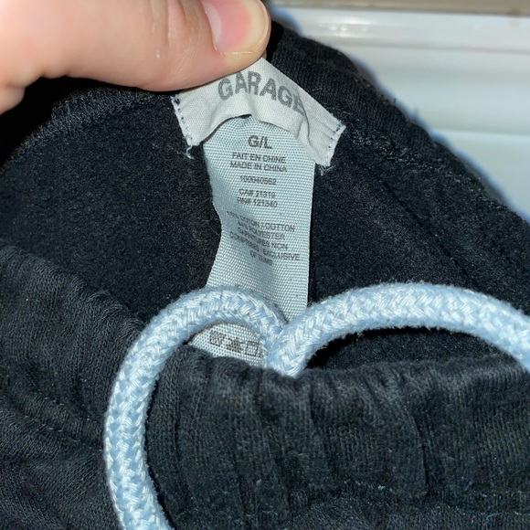 Black and White Sweatpants - Large - Picture 3 of 4